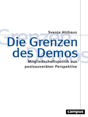 cover image of Die Grenzen des Demos